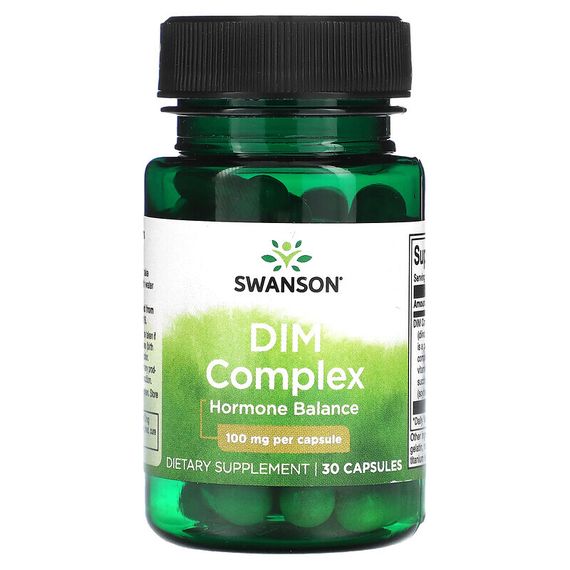 Swanson, DIM Complex, 100 мг, 30 капсул