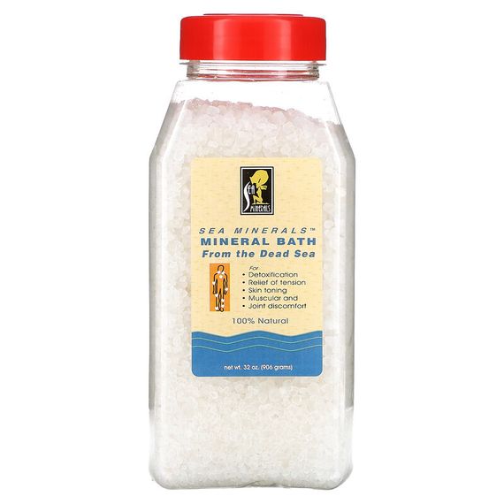 Sea Minerals, соль для ванны из Мертвого моря, 906 г (32 унции)