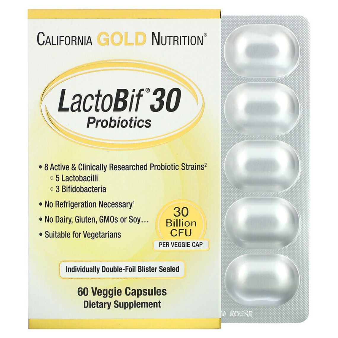 California gold nutrition lactobif 30