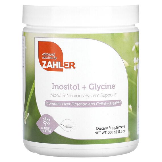 Zahler, Инозитол + глицин, 330 г (11,5 унции)