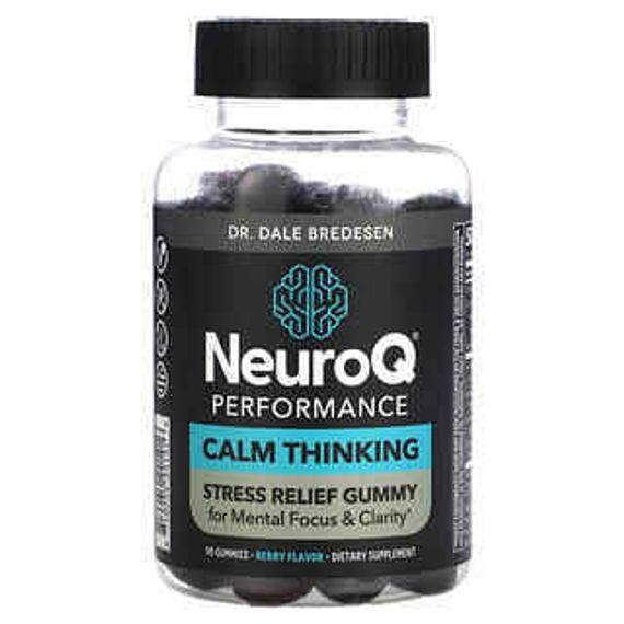 LifeSeasons, NeuroQ Performance, Calm Thinking, Berry, 90 Gummies