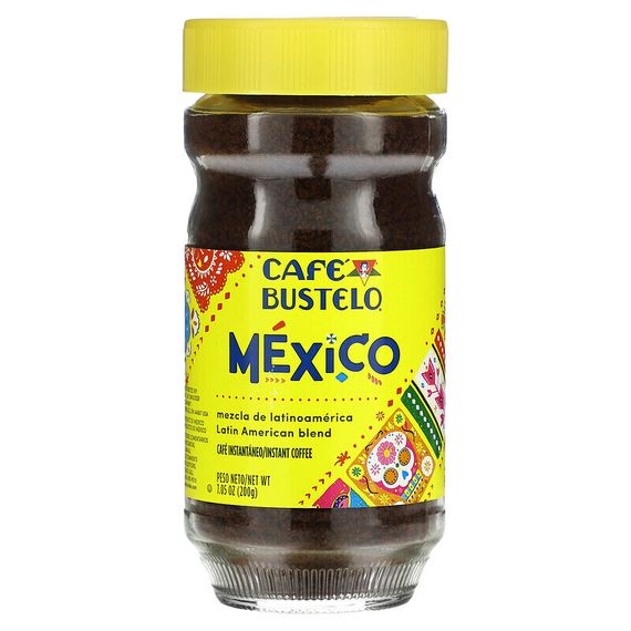 Café Bustelo, Растворимый кофе, латиноамериканская смесь, 200 г (7,05 унции)